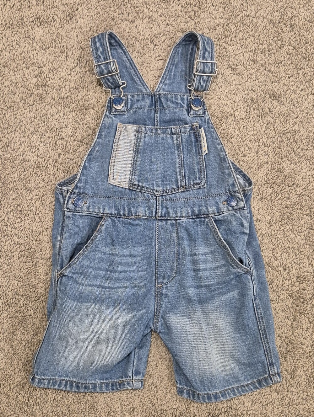 ZARA Denim Shortalls